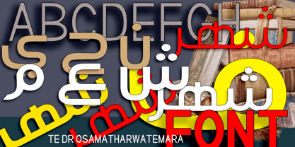 TE dr Osama Font Poster 5