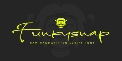 Funkysnap Font Poster 1