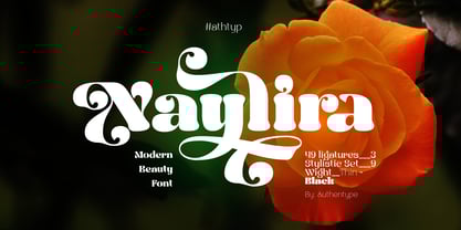 Naylira Font Poster 1