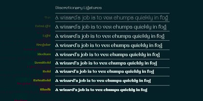 Naylira Font Poster 8