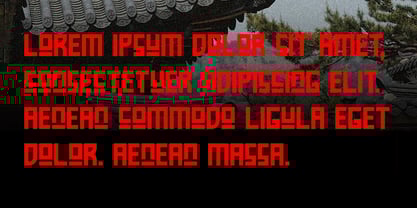 Areum display Font Poster 3