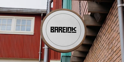 Areum display Font Poster 2