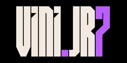 ATF League Quest Font Poster 7