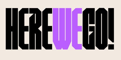 ATF League Quest Font Poster 12