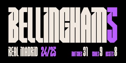 ATF League Quest Font Poster 14