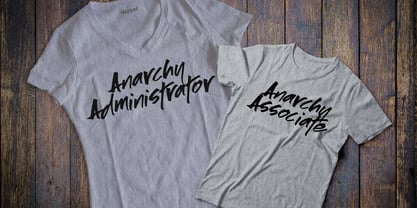 Saboteur Font Poster 4