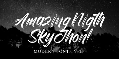 Authemyc Font Poster 4
