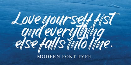 Authemyc Font Poster 5