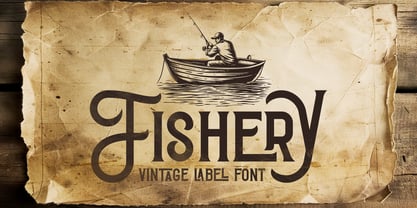 Fishery Font Poster 1