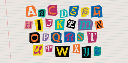 Nocht Star Font Poster 2