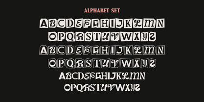 Nocht Star Font Poster 5