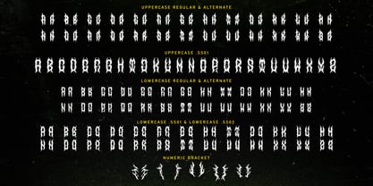 Nervous Beyond Metal Font Poster 10