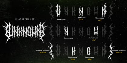 Nervous Beyond Metal Font Poster 9