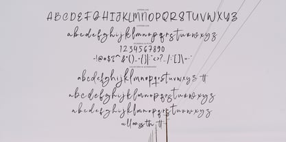 Modista Signature Font Poster 10