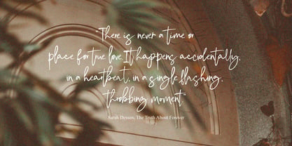 Modista Signature Font Poster 3