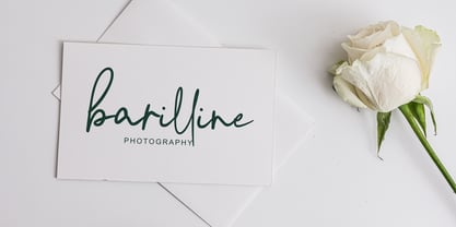 Modista Signature Font Poster 6