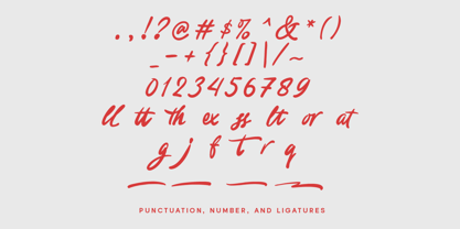 Wandernote Font Poster 8
