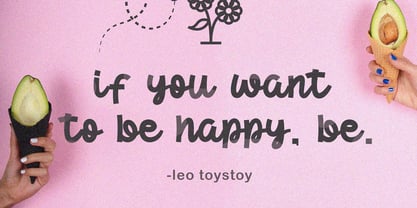 Lithunoa Font Poster 3