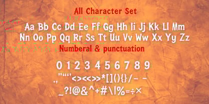 Dark Howl Font Poster 7