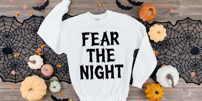 Dark Howl Font Poster 4