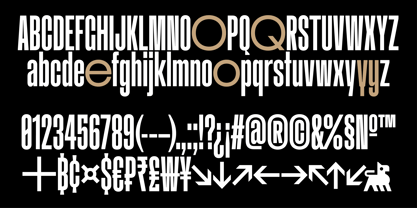 Metalic Sans Font Poster 7