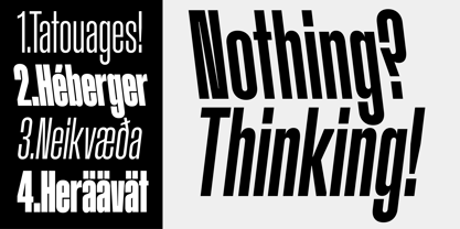 Metalic Sans Font Poster 6