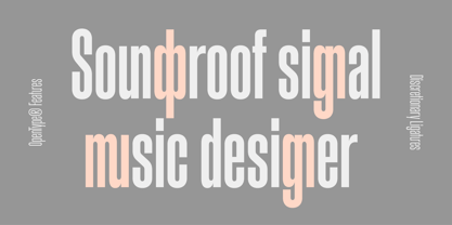 Metalic Sans Font Poster 12