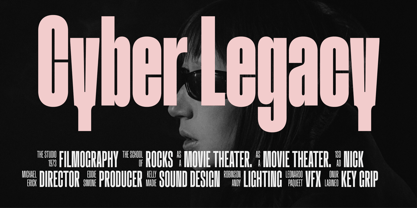 Metalic Sans Font Poster 10