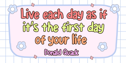 Ciao Comic Font Poster 3