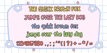 Ciao Comic Font Poster 4