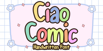 Ciao Comic Font Poster 1
