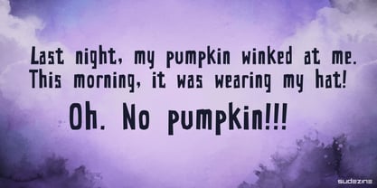 SDGrim Whimsy Font Poster 5