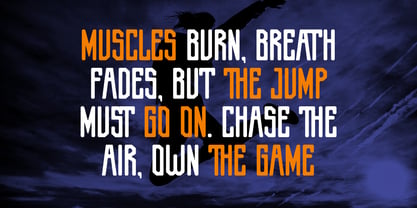 Sportive Allstar Font Poster 4