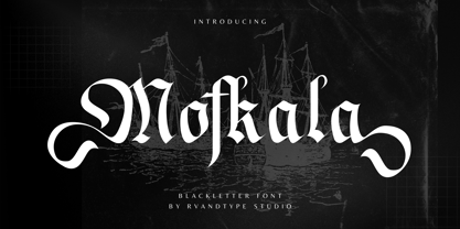 Mofkala Font Poster 1