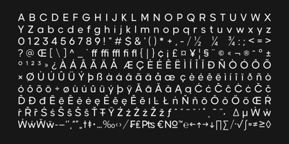 Bilmond Font Poster 10