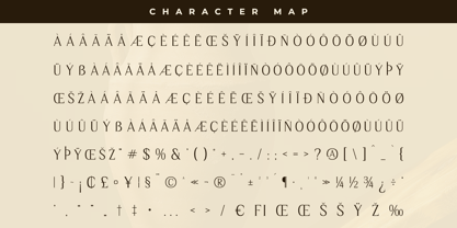 Moghes Font Poster 8