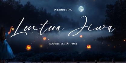Lentera Jiwa Font Poster 1