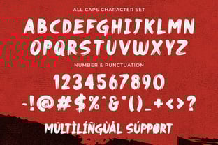 Shirohige Font Poster 6