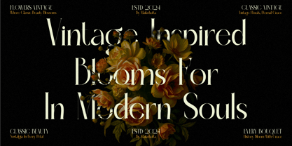 Mote Cainge Font Poster 4