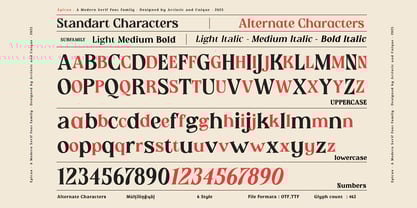 Epicus Font Poster 5