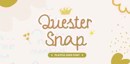 Quester Snap Font Poster 1