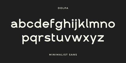 Dolpa Font Poster 8