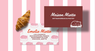 Sweetuff Muffin Font Poster 9