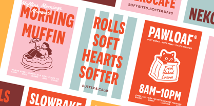 Sweetuff Muffin Font Poster 6