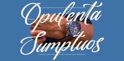 Gartenya Calligraph Font Poster 10