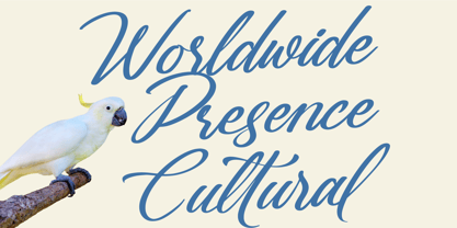 Gartenya Calligraph Font Poster 5