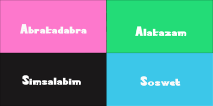 Sweatshops Font Poster 5