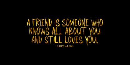 Medalin Brush Font Poster 7