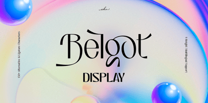 Belgot Font Poster 1