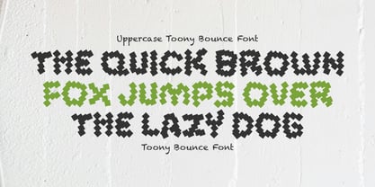 Toony Bounce Font Poster 3